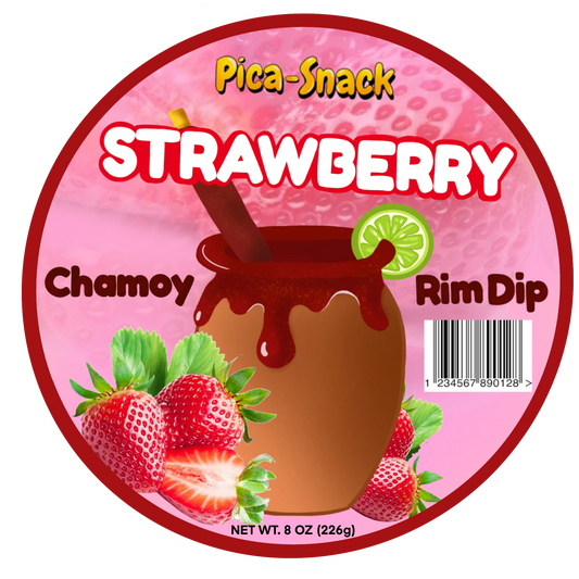 Strawberry Chamoy Rim Dip